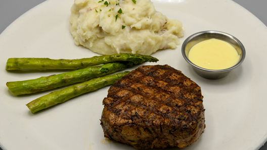 Order Filet Mignon (8 oz) food online from Mitchell's Fish Market store, Lansing on bringmethat.com