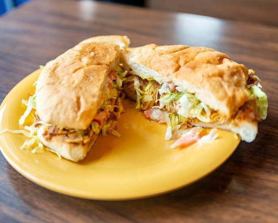 Order Tortas food online from Los Candiles Restaurant store, Chicago on bringmethat.com