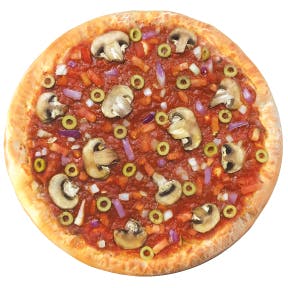 Order Vegan Pizza - Medium 12'' (8 Cut) food online from Georgio's Oven Fresh Pizza store, Maple Heights on bringmethat.com