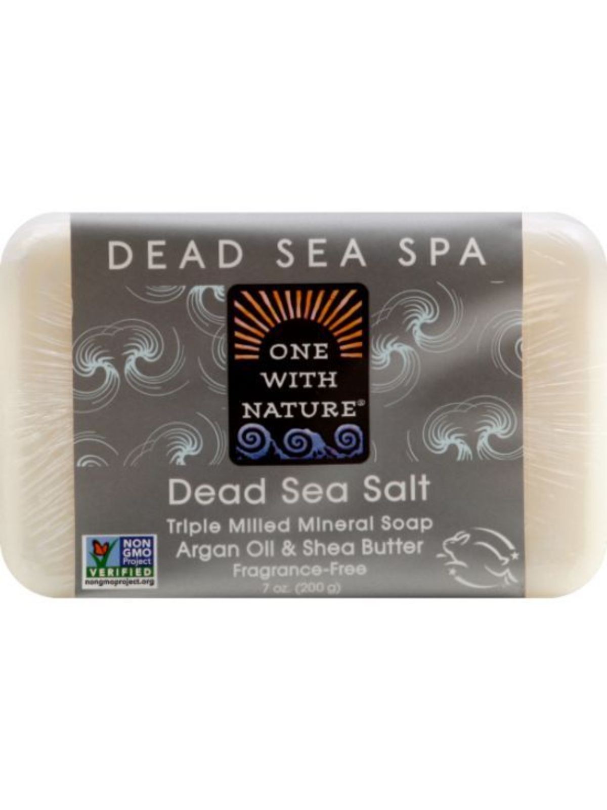 Order One With Nature Dead Sea Salt Triple Milled Soap (7 oz) food online from Stock-Up Mart store, Los Angeles on bringmethat.com