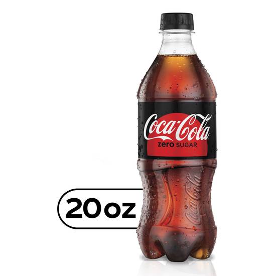 Order Coke Zero Sugar Soda Bottle (20 oz) food online from Rite Aid store, DEPEW on bringmethat.com