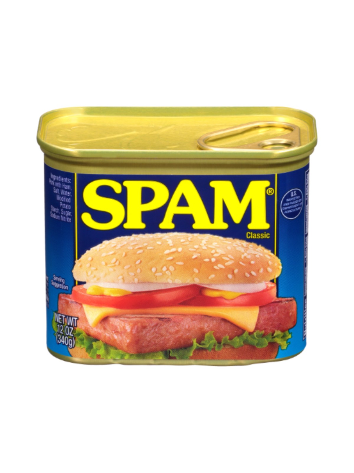 Order Spam Classic Canned Meat (12 oz) food online from Stock-Up Mart store, Los Angeles on bringmethat.com