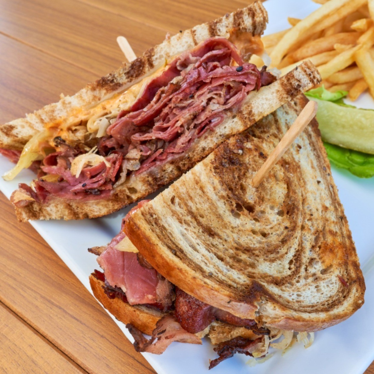 Order Almost Reuben Melt food online from Jimmy E Bar + Grill store, Signal Hill on bringmethat.com