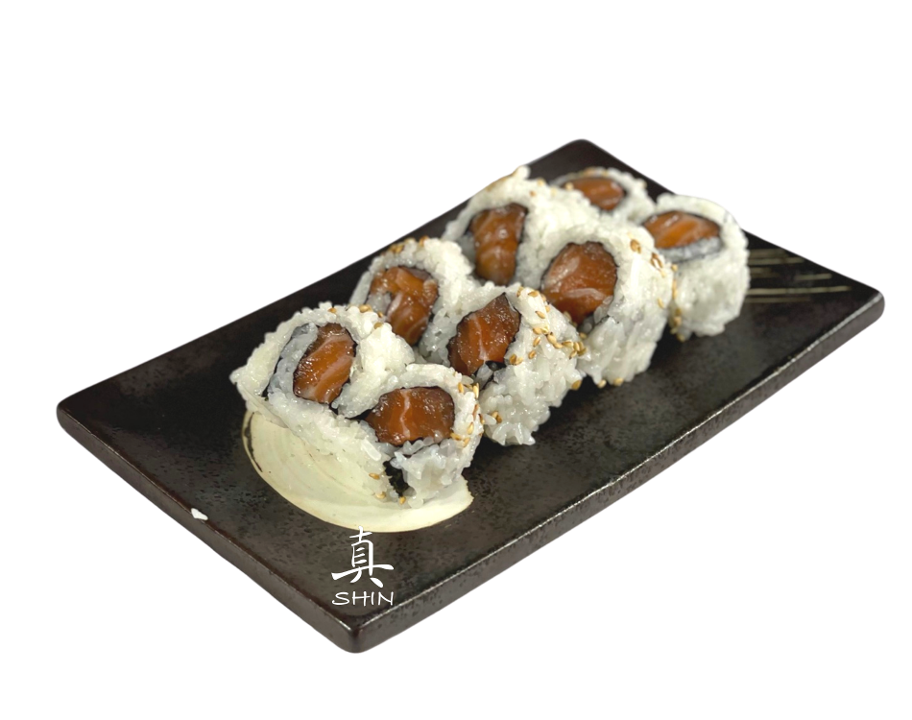 Order Salmon Roll food online from Shin ramen store, Los Angeles on bringmethat.com