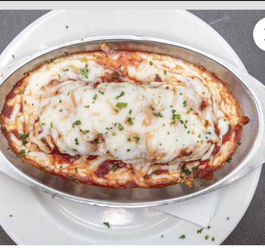 Order Meat Lasagna food online from Aqua Marina Italian Cuisine store, New York on bringmethat.com