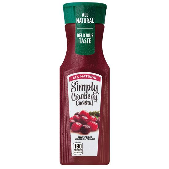 Order Simply Cranberry Cocktail Fruit Juice, 11.5 OZ food online from Cvs store, SARATOGA on bringmethat.com