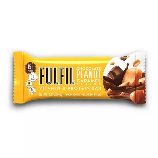 Order Fulfil Protein Bar - Chocolate Peanut Caramel Flavor food online from IV Deli Mart store, Goleta on bringmethat.com