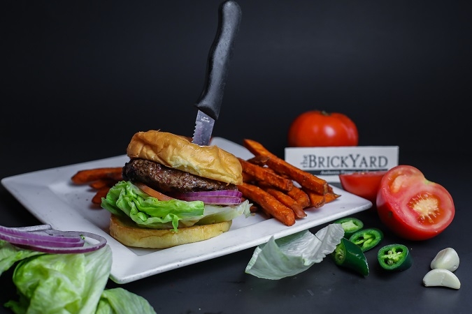 Order BYO Burger food online from The Brickyard store, Woburn on bringmethat.com