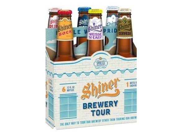 Order Shiner Brewery Tour Variety Pack - 12x 12oz Cans food online from Goody Goody Liquor store, Addison on bringmethat.com