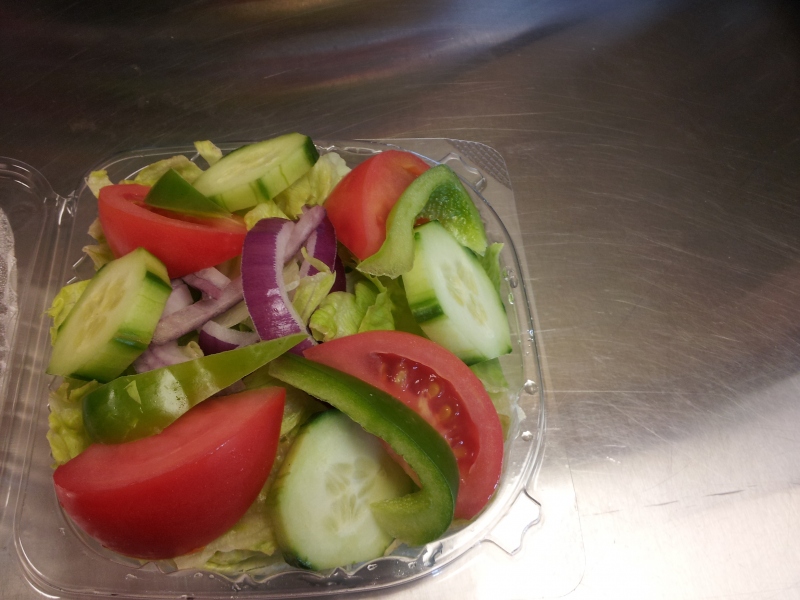 Order Tossed Salad food online from  Hilltop Pizza & Subs store, Edgewood on bringmethat.com