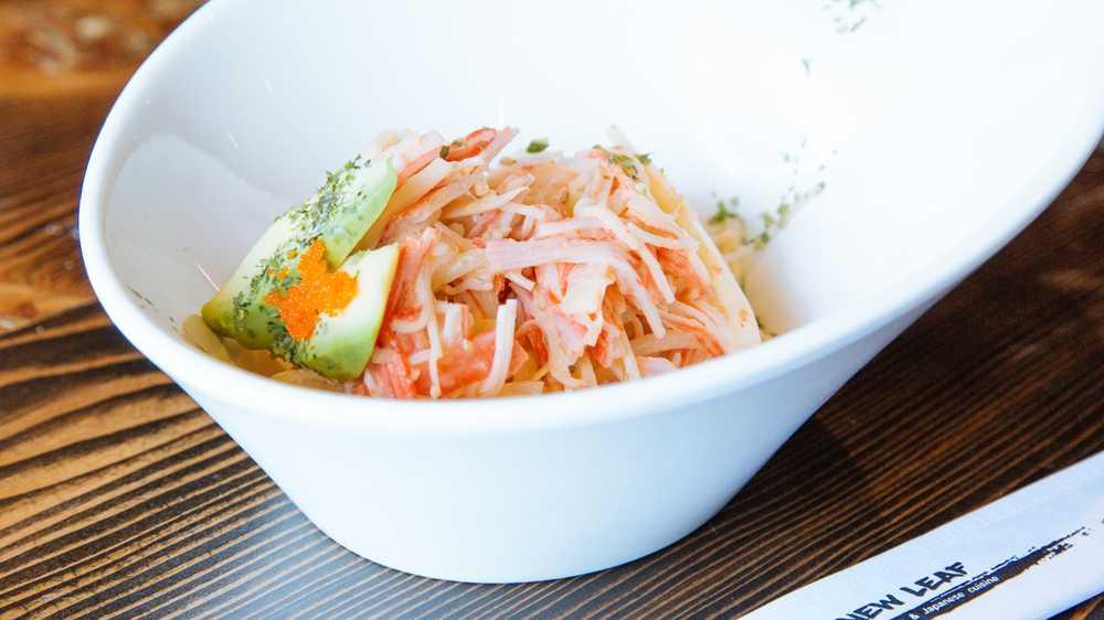 Order Crabstick Salad food online from New Leaf Chinese & Japanese Cuisine store, Philadelphia on bringmethat.com
