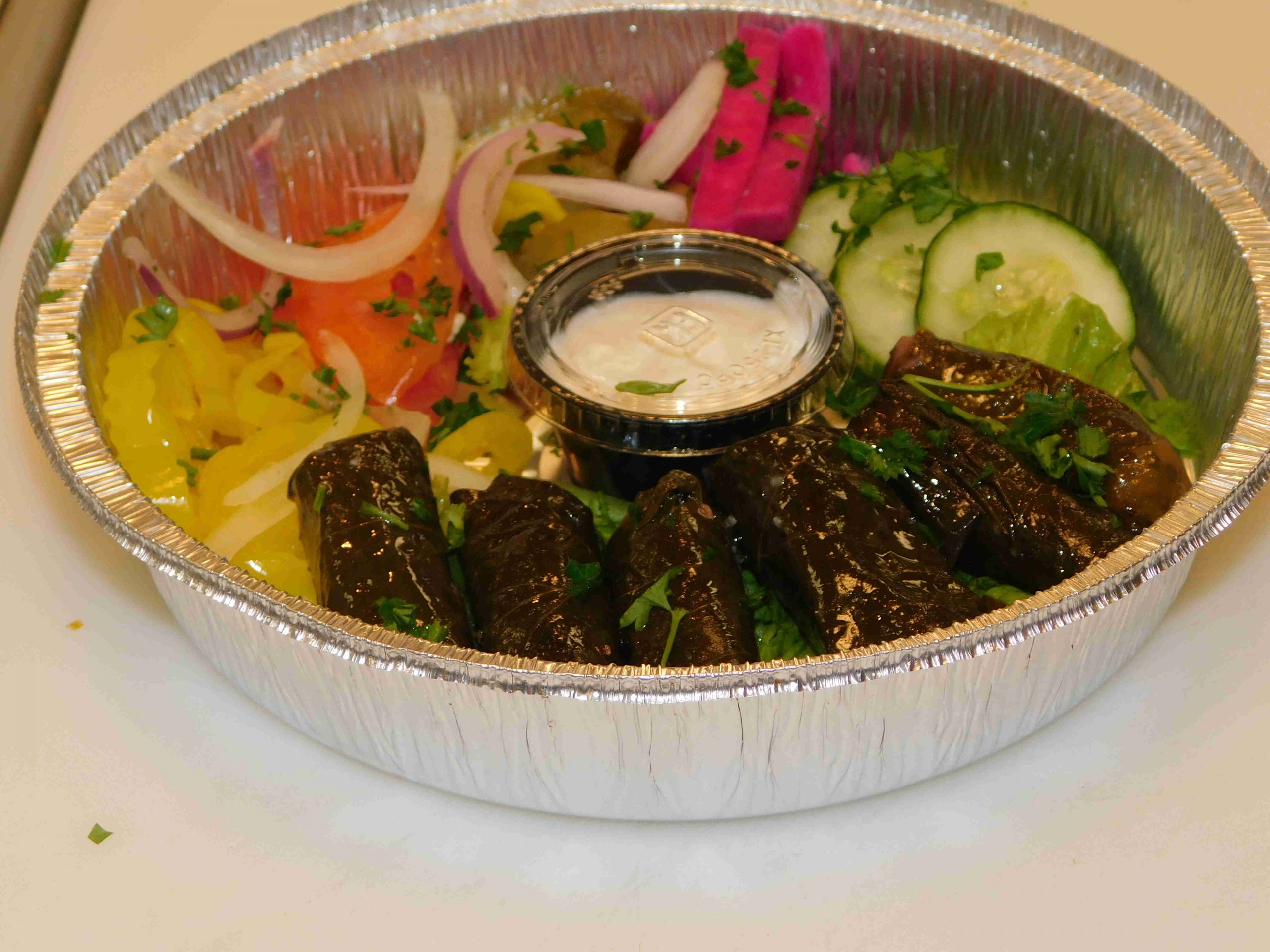 Order 6 Pieces Dolmas food online from Stop-N-GO Gyros store, North Richland Hills on bringmethat.com