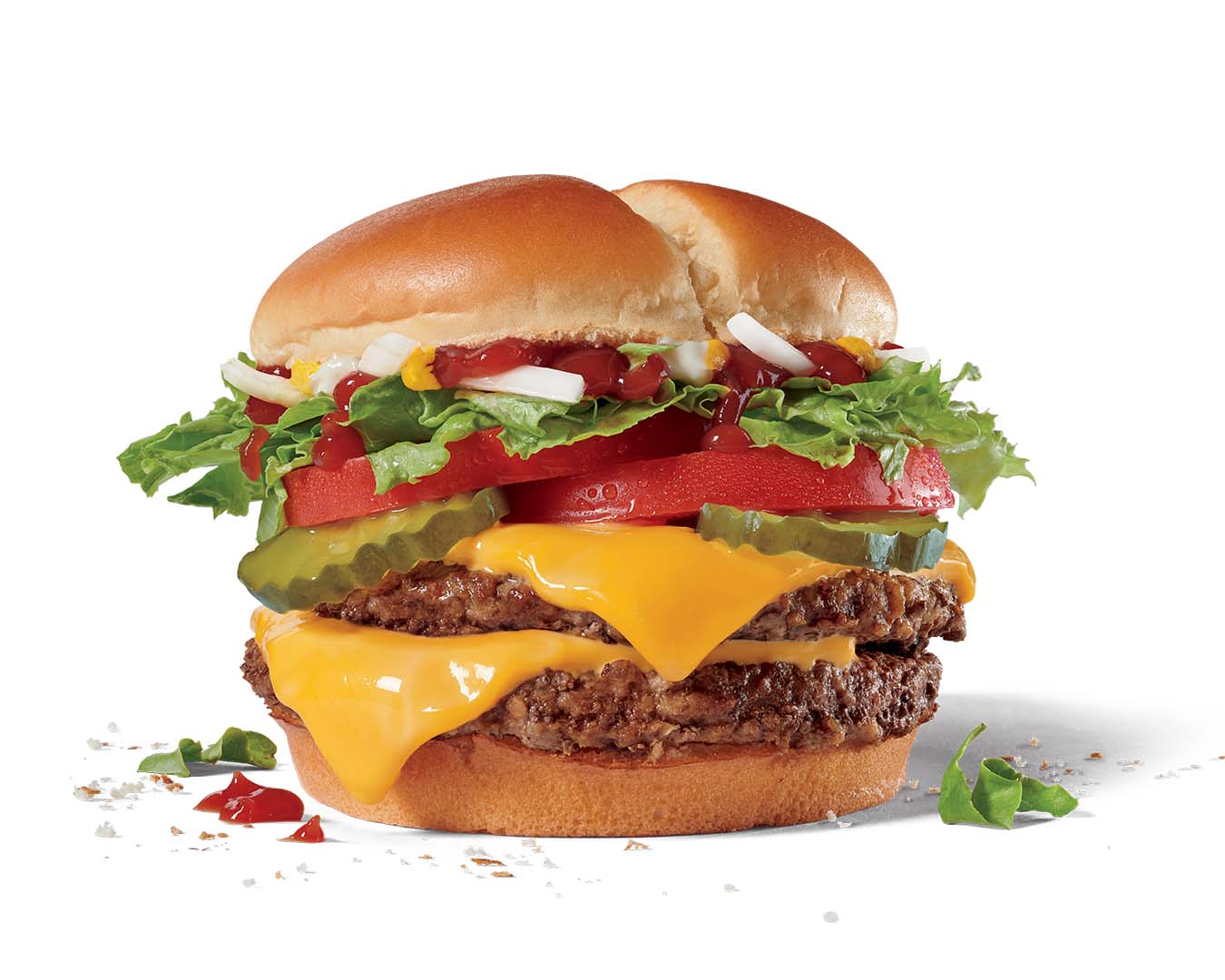 Order Double Jack® food online from Jack In The Box store, San Bernardino on bringmethat.com