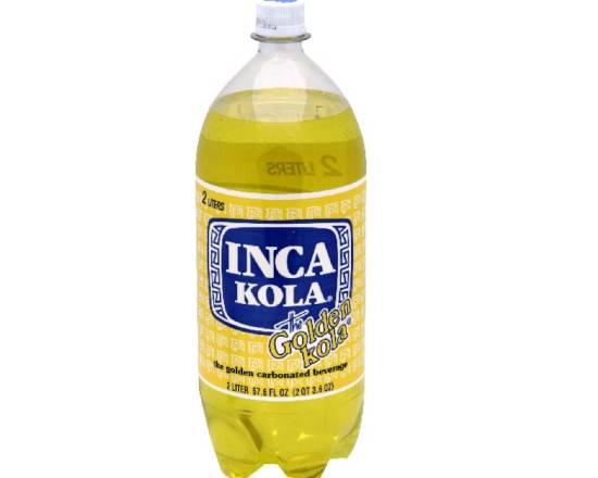 Order Inca-kola Golden Kola (2 ltr) food online from Ctown Supermarkets store, Uniondale on bringmethat.com