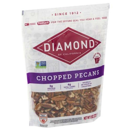 Order Diamond · Chopped Pecans (8 oz) food online from Jewel-Osco store, Plainfield on bringmethat.com