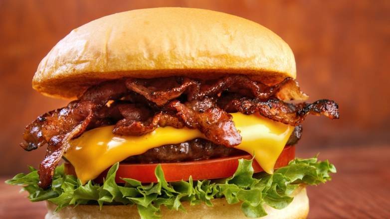 Order Yankee Bacon Cheeseburger food online from Uptown Burgers store, Vernon Hills on bringmethat.com
