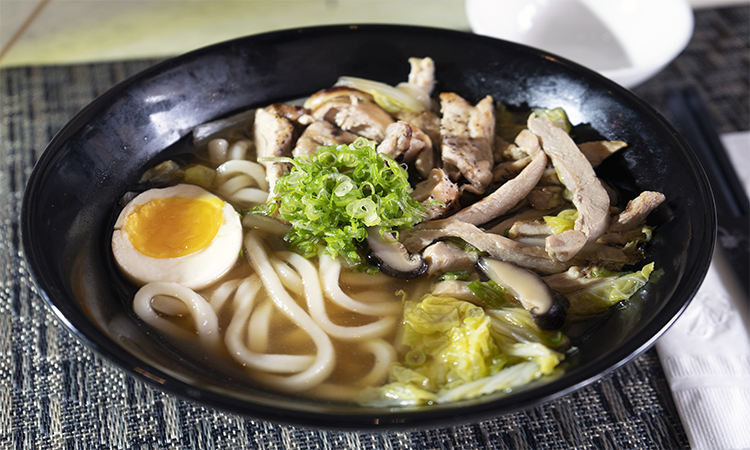 Order Chicken Udon/D food online from Shiki Japanese Restaurant store, San Mateo on bringmethat.com