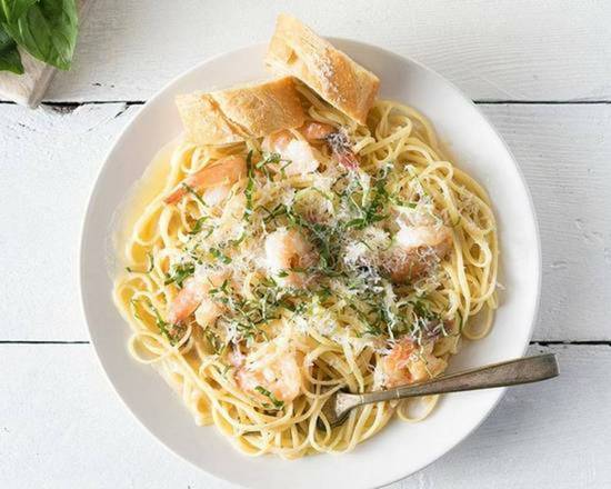 Order Linguini with Shrimp Scampi food online from Pastini store, Eugene on bringmethat.com