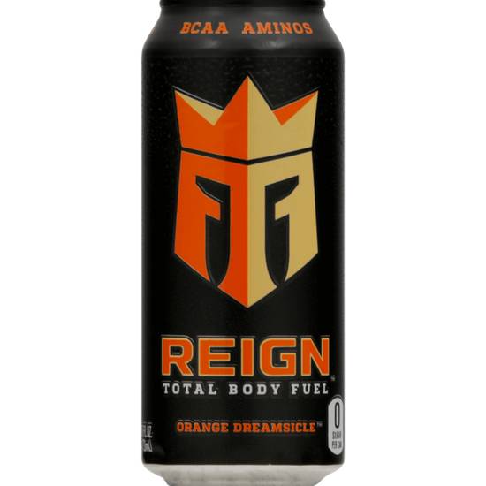 Order Reign Orange Dreamsicle 16oz food online from Casey's General Store store, Andalusia on bringmethat.com