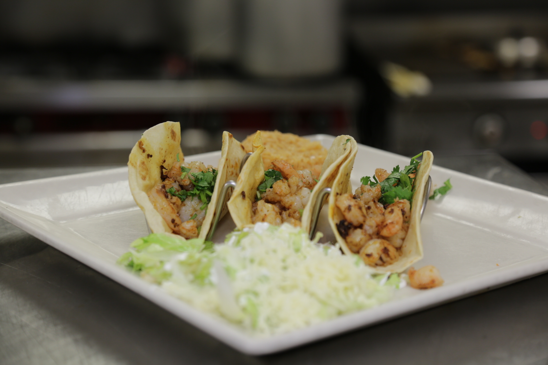 Order Shrimp Tacos food online from El Tapatio store, Raleigh on bringmethat.com