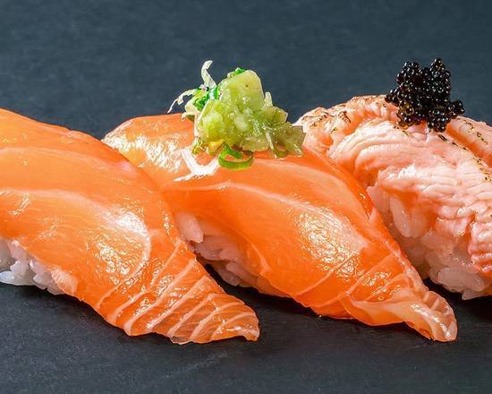 Order Salmon Sampler Sushi food online from SushiStop Culver City store, Culver City on bringmethat.com