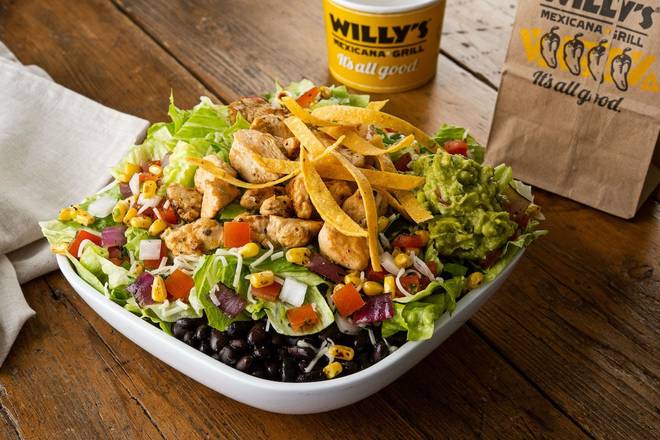 Order Southwest Chicken Salad food online from Willys Mexicana Grill store, Smyrna on bringmethat.com