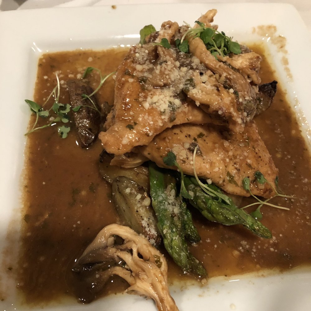 Order Pollo al Marsala food online from The Palazzo Restaurant store, Cleveland on bringmethat.com