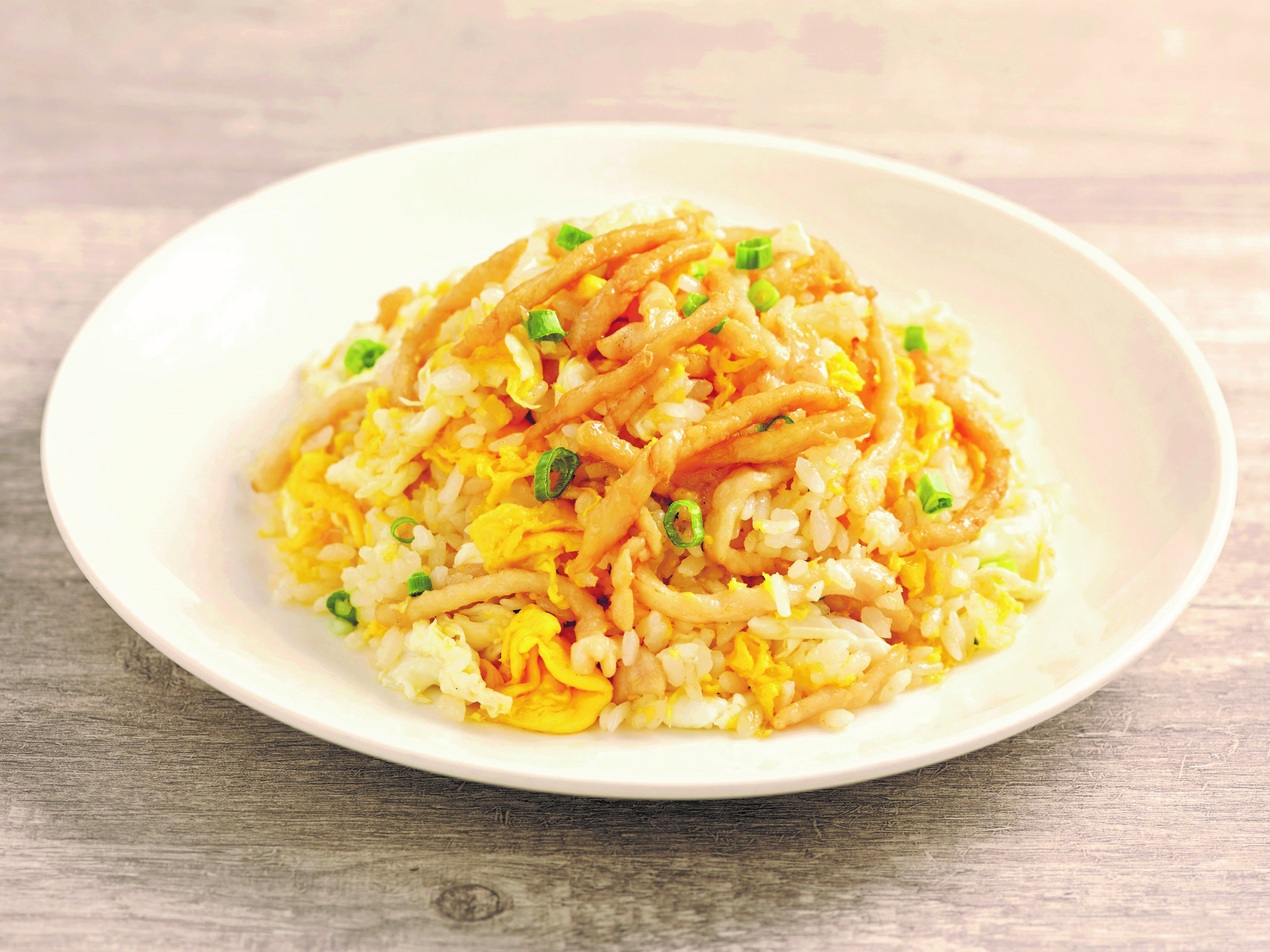 Order F6. Fried Rice with Shredded Pork food online from Paradise Dynasty store, Costa Mesa on bringmethat.com