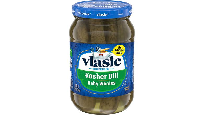 Order Vlasic Kosher Dill Spear Pickles food online from Route 7 Food Mart store, Norwalk on bringmethat.com