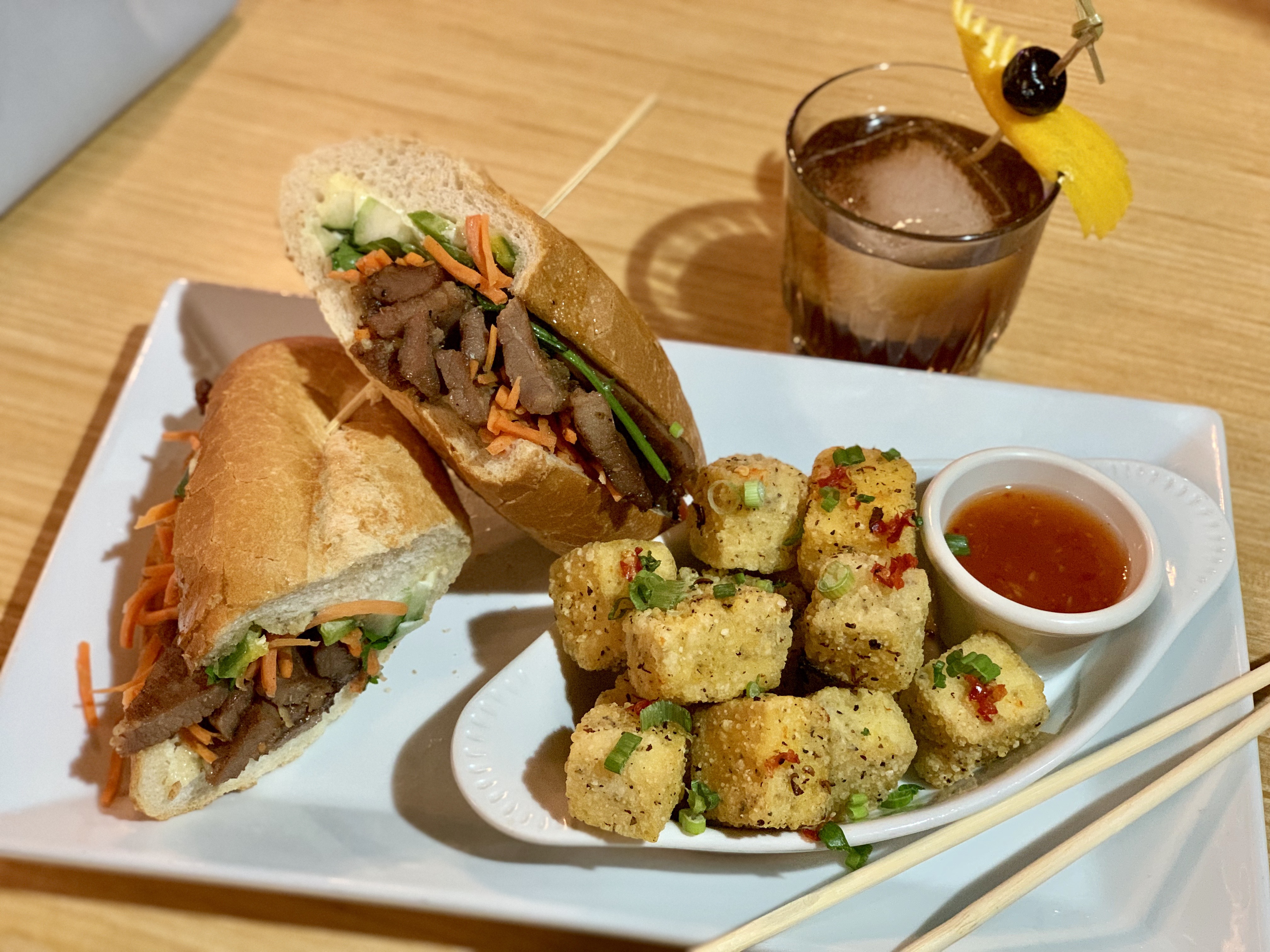 Order Crispy Salt and Pepper Tofu food online from Riviere Modern Banh Mi store, Oklahoma City on bringmethat.com