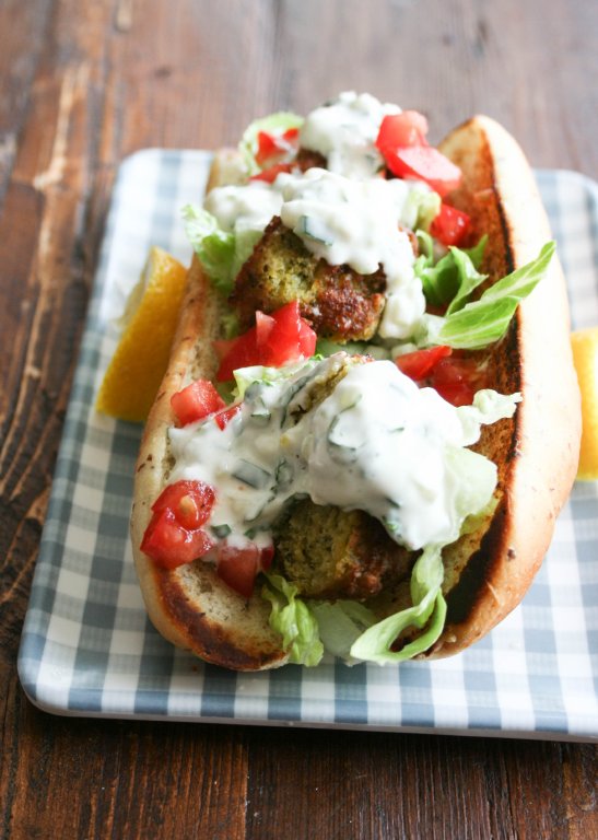 Order Falafel Sandwich  food online from Philly Connection store, Roswell on bringmethat.com