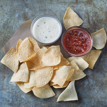 Order Queso and Salsa with Chips food online from Apps All Around store, Panama City on bringmethat.com
