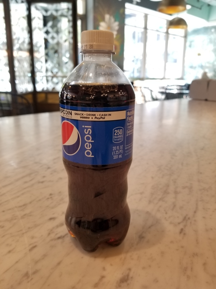 Order Pepsi 20 oz food online from Goddess And The Baker store, Chicago on bringmethat.com