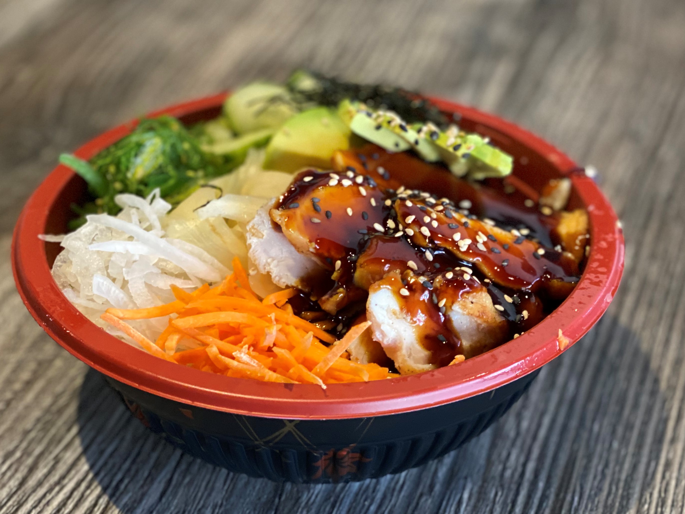 Order Teriyaki Rice Bowl food online from Sushi Confidential store, Campbell on bringmethat.com