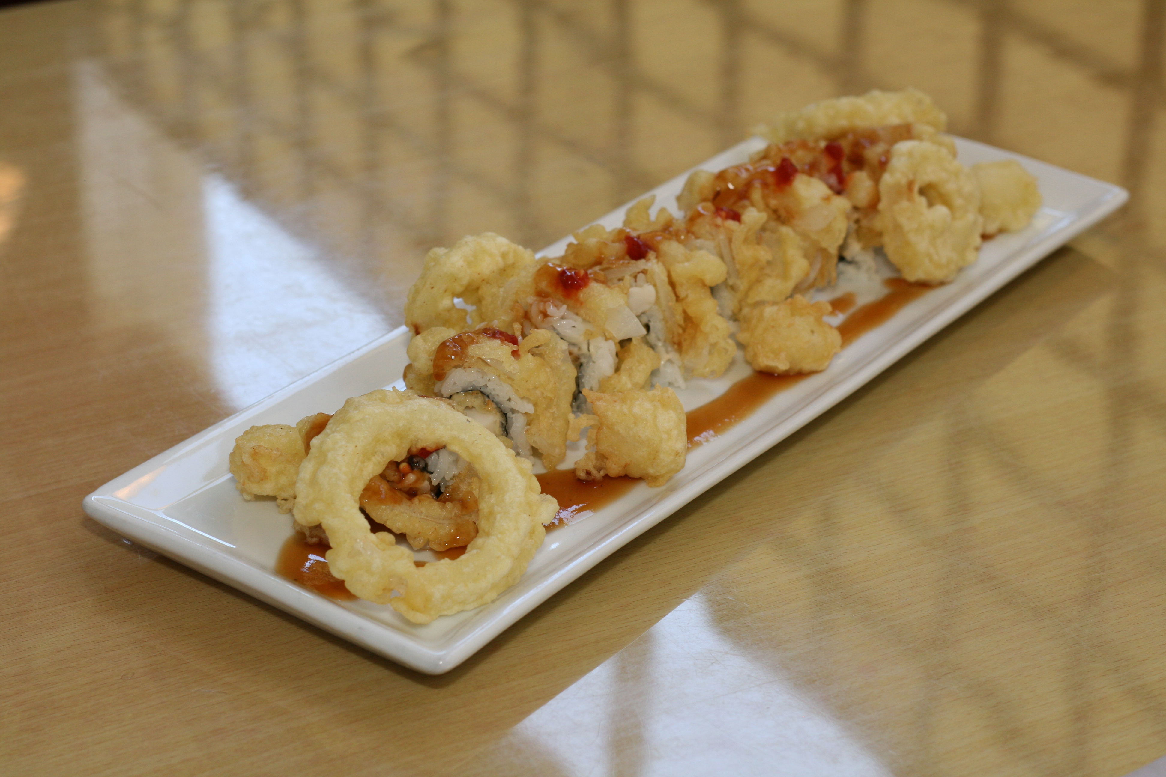 Order Sun Valley Roll  food online from Sushi Dragon store, Sun Valley on bringmethat.com