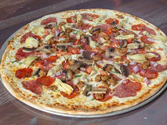 Order The Gilroy Pizza (16") food online from PT's Gold store, Henderson on bringmethat.com