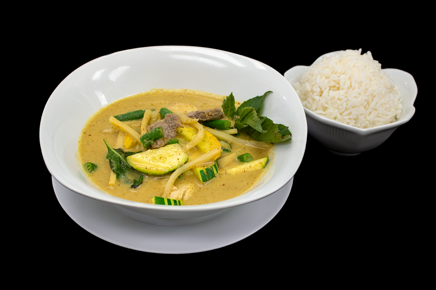 Order E3 YELLOW CURRY food online from Thai Lucky Restaurant store, San Antonio on bringmethat.com