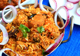 Order Vijayawada Chicken Biryani - Chef Special (Boneless) food online from Tikka Masala store, Newark on bringmethat.com