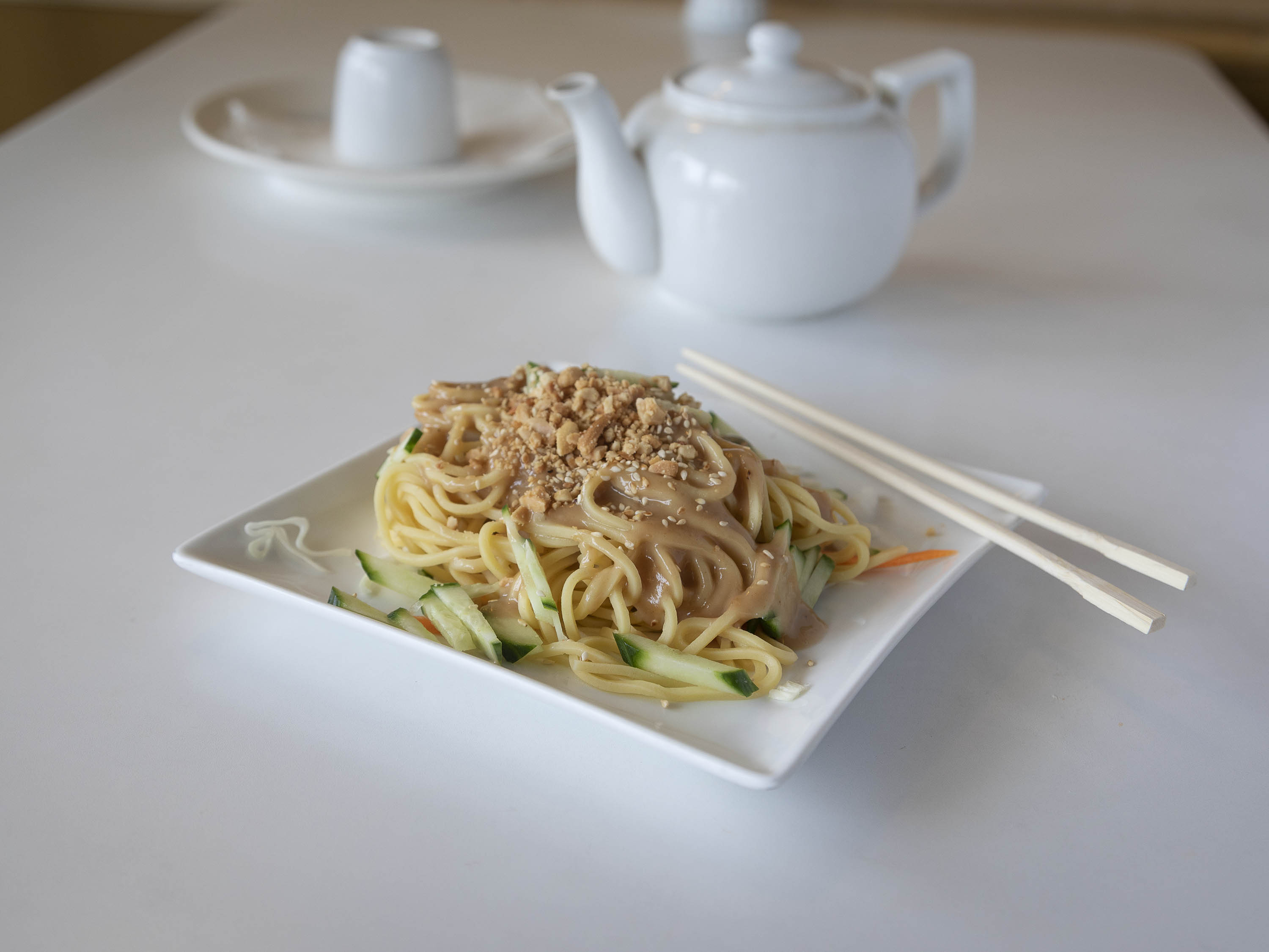 Order A13. Savory Peanut Noodle food online from Loving Hut store, Worcester on bringmethat.com