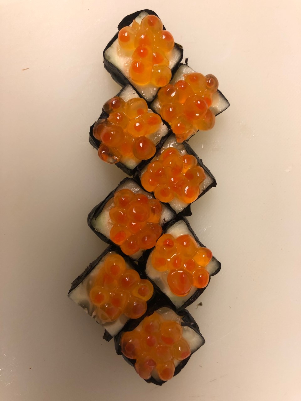 Order 6 piece Cuke Salmon Roe food online from A Plus Sushi store, Malvern on bringmethat.com