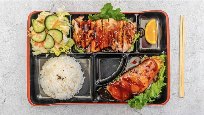 Order Bento Box food online from Fat Fish Sushi store, Pleasanton on bringmethat.com