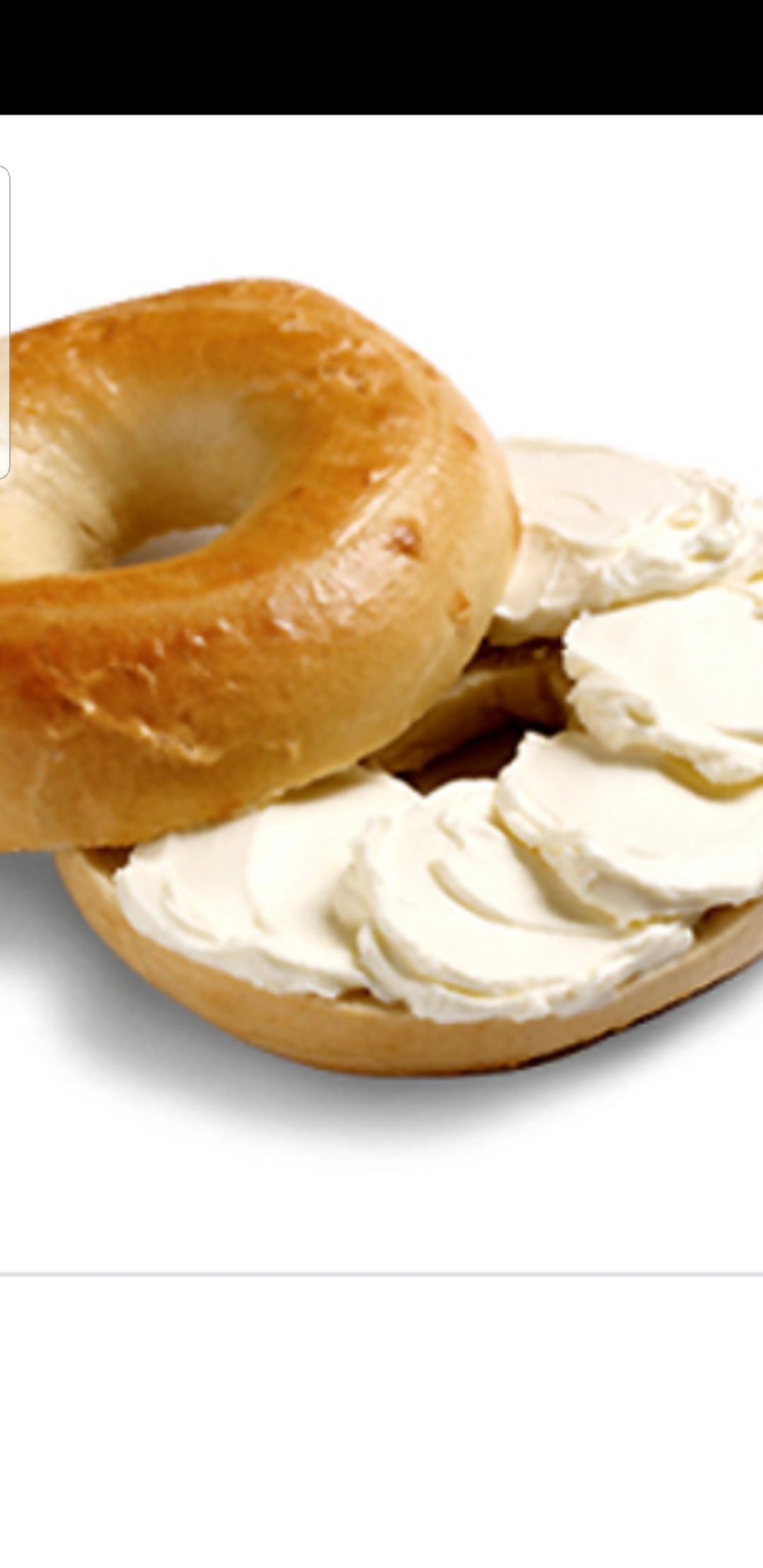 Order Bagel with Cream Cheese food online from Bedford gourmet food store, Brooklyn on bringmethat.com