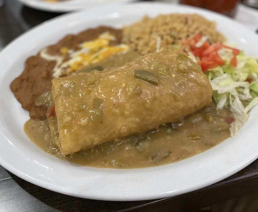 Order Chimichanga food online from Don Juan Mexican Grill store, Glendale on bringmethat.com