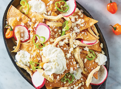 Order Chilaquiles Mexicanos food online from Rio Chico Mexican Restaurant store, Mount Pleasant on bringmethat.com
