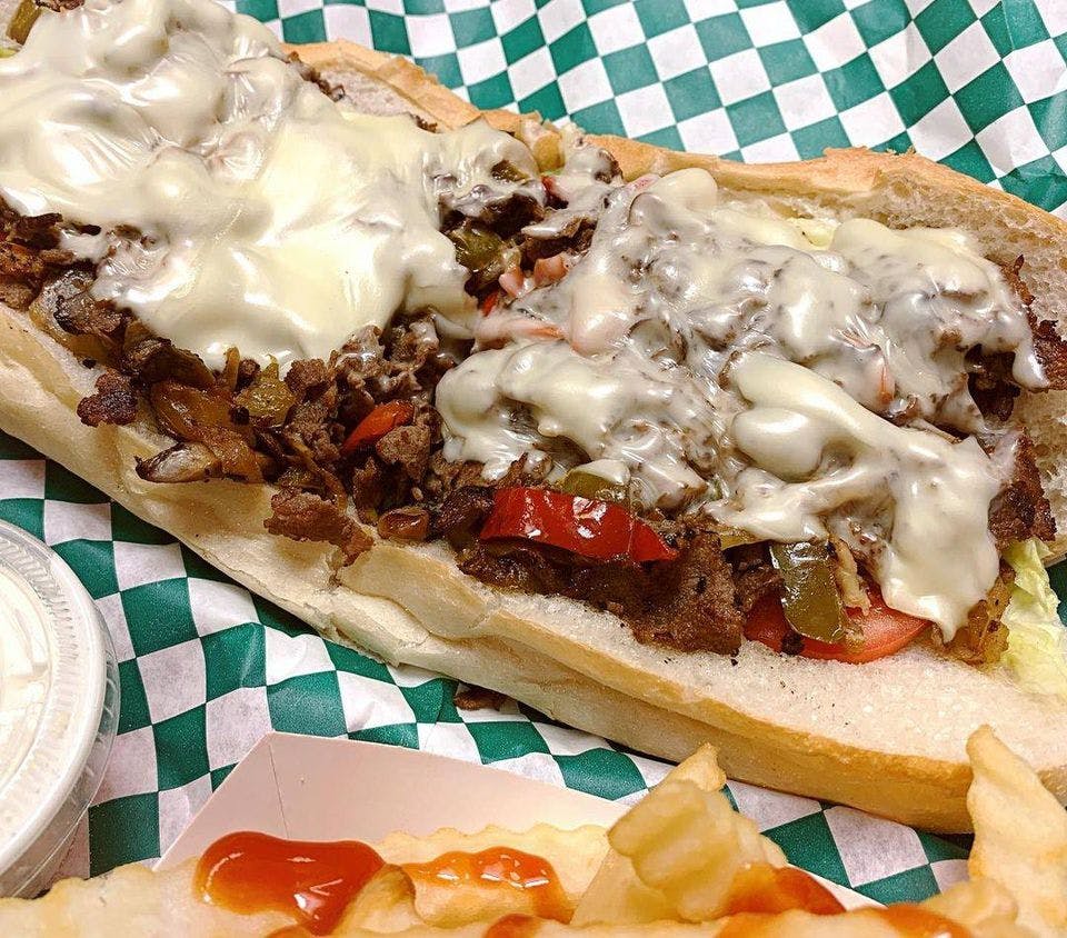 Order Cheese Steak Special Sub - 12'' food online from Elizabeth's Pizza store, Greensboro on bringmethat.com