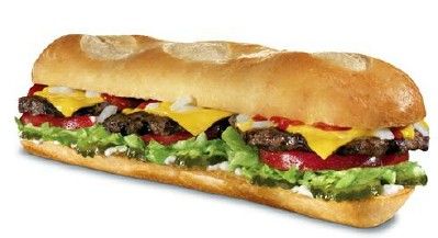 Order cheese burger sub food online from New York Fried Chicken & Pizza store, Wilmington on bringmethat.com