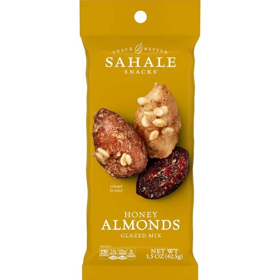 Order Sahale Snacks Honey Almonds Glazed Mix (1.5 oz) food online from Rite Aid store, Yamhill County on bringmethat.com