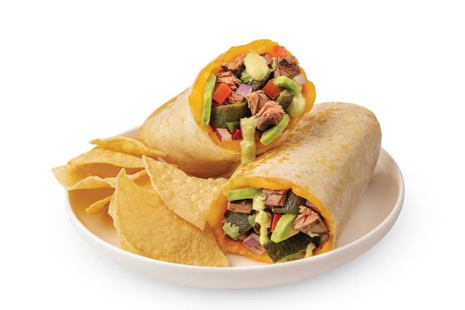 Order Poblano Burrito food online from Baja Fresh Mexican Grill store, San Jose on bringmethat.com