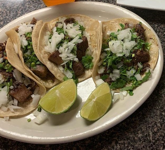 Order Tacos Carne Asada food online from La Pinata Mexican Bar & Grill store, Knoxville on bringmethat.com