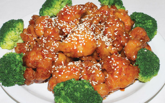 Order C16. Sesame Chicken food online from China Star Express & Grill store, Tyler on bringmethat.com